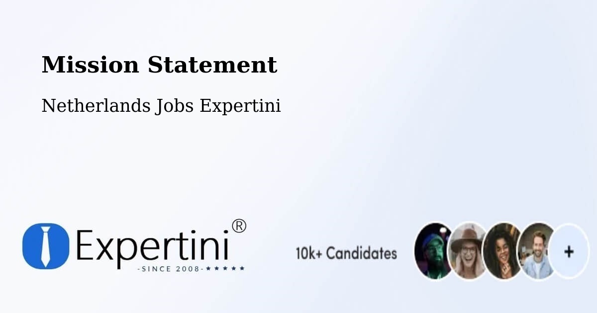 Corporate Mission – Schardam - Netherlands Jobs Expertini